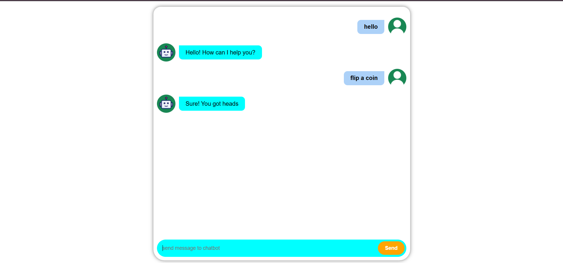 chatbot project preview